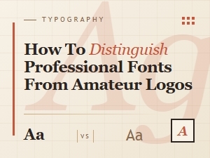 Distinguishing Professional Fonts for Effective Logo Branding