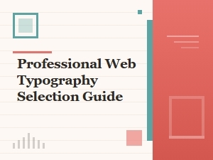 Selecting Modern Sans-Serifs for Professional Web Ui